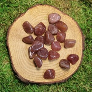 Aventurine Red Tumbled And Polished Aventurine Red Tumbled And Polished