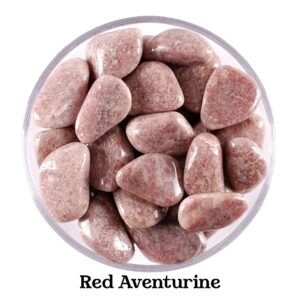 Red Aventurine Tumbled Stone, Red Aventurine Crystal, Stones, Crystals, Rocks, Gifts, Gemstones, Gems, Zodiac Crystals, Healing Crystals Red Aventurine Tumbled Stone, Red Aventurine Crystal, Stones, Crystals, Rocks, Gifts, Gemstones, Gems, Zodiac Crystals, Healing Crystals