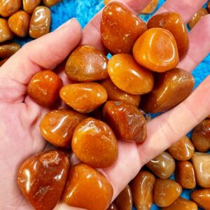 Red Aventurine Gem Tumbled Stones Vibrant Crystal Healing Gemstones Pumpkin Crystal Jack O Lantern Stone Trick Or Treat Rock Halloween Rocks Red Aventurine Gem Tumbled Stones Vibrant Crystal Healing Gemstones Pumpkin Crystal Jack O Lantern Stone Trick Or Treat Rock Halloween Rocks