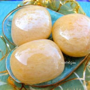 Yellow Aventurine Tumbled Stone, Healing Crystal, Gemstone, Confidence, Creativity, Solar Plexus Chakra, Intuitively Chosen Yellow Aventurine Tumbled Stone, Healing Crystal, Gemstone, Confidence, Creativity, Solar Plexus Chakra, Intuitively Chosen