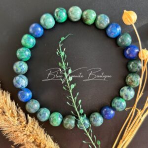Azurite Bracelet - Wisdom, Intuition & Spiritual Insight - Third Eye Chakra Jewelry