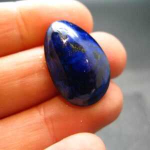 Azurite Cabochon From Russia - 24 X 15 Mm - 2.88 Grams