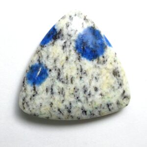 K2 Azurite Cabochon Granite Teal Aqua Blue White Natural Jewelry Designer Crystal Rare Unique Royal Fashion Jewelry Semi Precious Gemstone