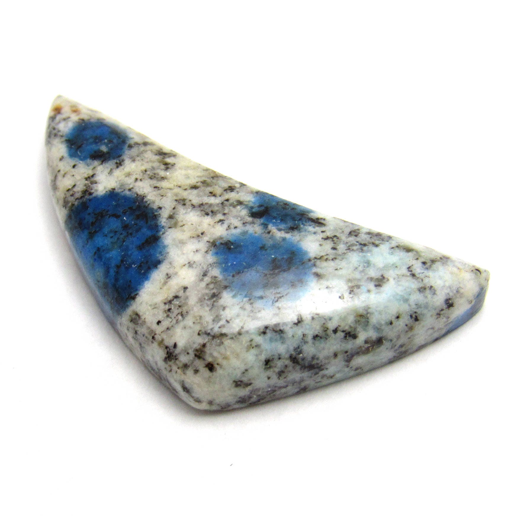 K2 Azurite Cabochon Granite Teal Aqua Blue White Natural Jewelry Designer Crystal Rare Unique Royal Fashion Jewelry Semi Precious Gemstone