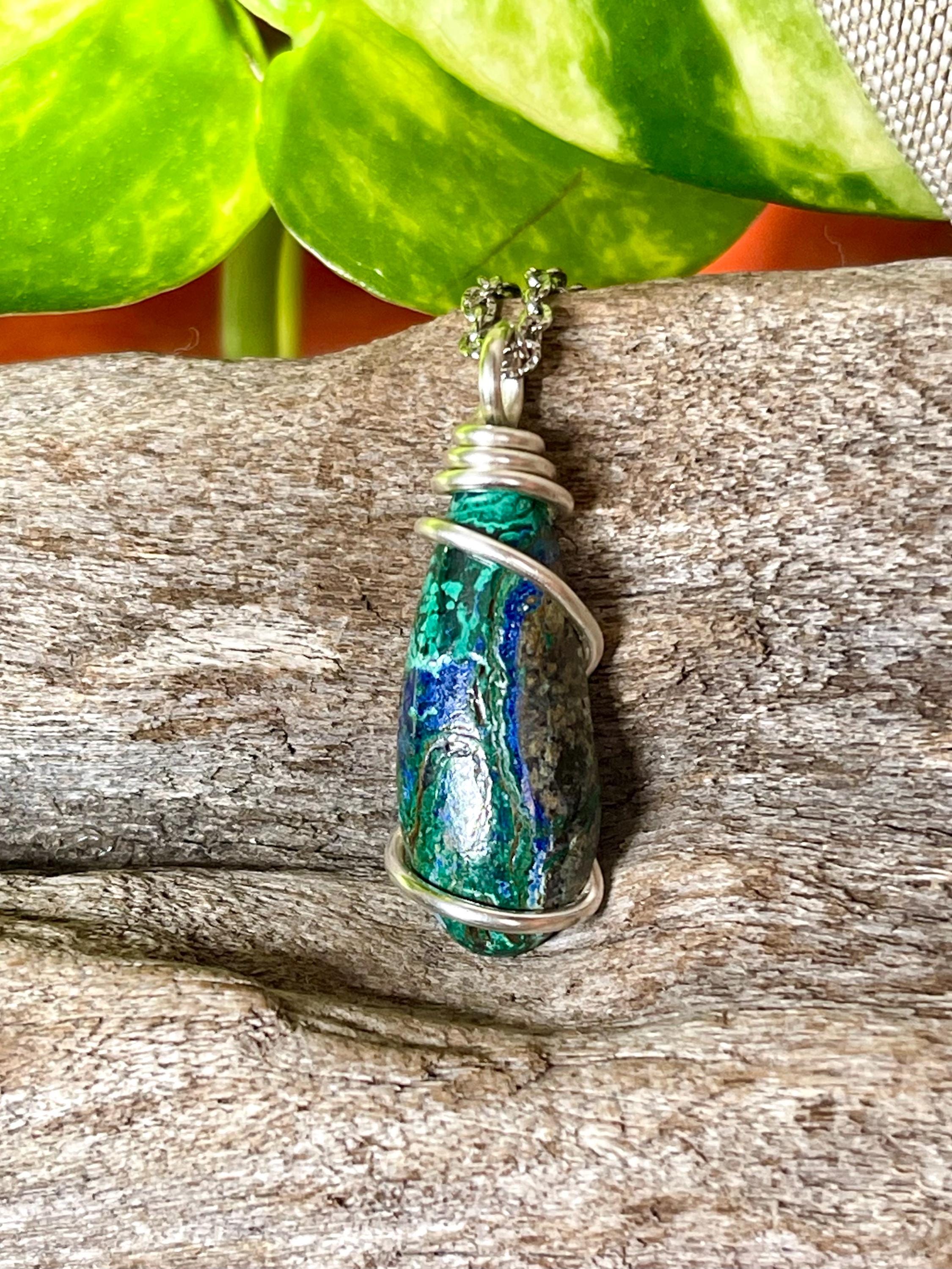 Malachite Azurite Necklace