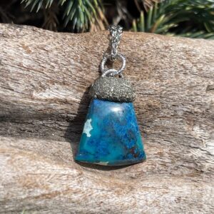 Natural Azurite Necklace