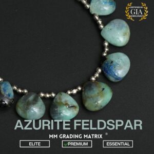 Azurite Feldspar Gemstone Beads, 6.5 Mm To 12.5 Mm, Azurite Smooth Heart Shape Beads, Top Drill Heart Azurite Beads Strand 7.5 Inches Azurite Feldspar Gemstone Beads, 6.5 Mm To 12.5 Mm, Azurite Smooth Heart Shape Beads, Top Drill Heart Azurite Beads Strand 7.5 Inches