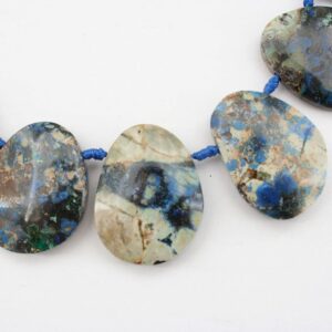 Azurite Freeform Beads (etb01149) Rare/unique Jewelry/vintage Jewelry/gemstone Necklace Azurite Freeform Beads (etb01149) Rare/unique Jewelry/vintage Jewelry/gemstone Necklace