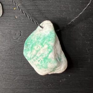 Azurite Malachite Crystal Pendant | Austrian Alps Collector Jewelry Azurite Malachite Crystal Pendant | Austrian Alps Collector Jewelry
