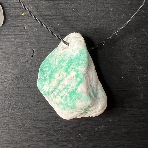 Azurite Malachite Crystal Pendant | Austrian Alps Collector Jewelry