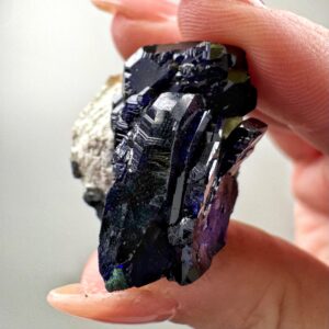 Azurite & Malachite | 14g | - #7 (raw Blue Green Crystal Specimen, Throat Chakra, Healing Stone, Calming) Azurite & Malachite | 14g | - #7 (raw Blue Green Crystal Specimen, Throat Chakra, Healing Stone, Calming)