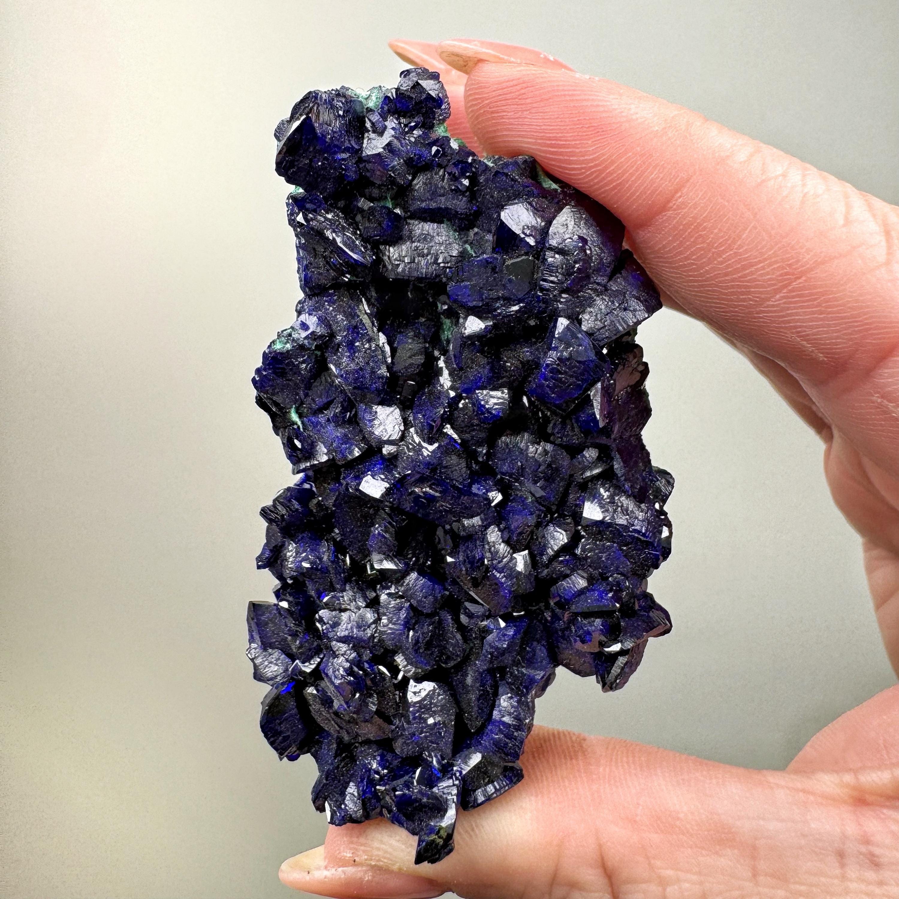 Azurite & Malachite | 46g | - #8 (raw Blue Green Crystal Specimen, Throat Chakra, Healing Stone, Calming) Azurite & Malachite | 46g | - #8 (raw Blue Green Crystal Specimen, Throat Chakra, Healing Stone, Calming)