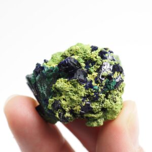 Arsentsumebite, Malachite, Azurite - Tsumeb mine, Namibia Mineral Specimen Arsentsumebite, Malachite, Azurite - Tsumeb mine, Namibia Mineral Specimen
