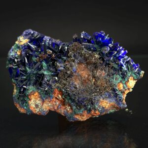 Azurite , Blue Crystal, Mineral Specimen From Mexico Azurite , Blue Crystal, Mineral Specimen From Mexico