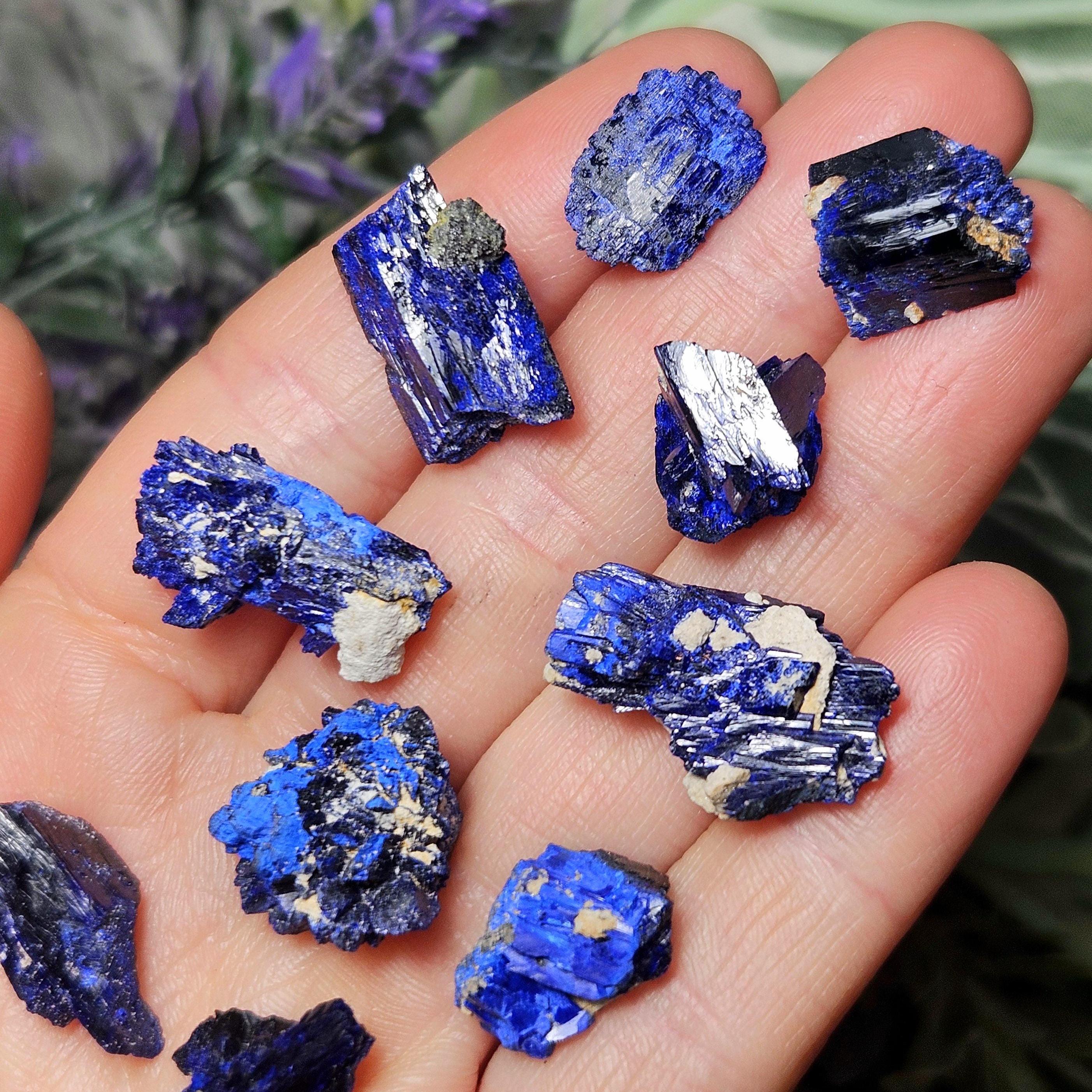 Azurite Crystal - Raw Azurite - Blue Azurite - Azurite Specimen - Azurite Stone - Azurite Cluster - Terminated Azurite - Rough Azurite Stone