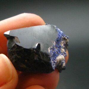 Azurite Fine Crystal Cluster From Mexico - 1.0" Azurite Fine Crystal Cluster From Mexico - 1.0"
