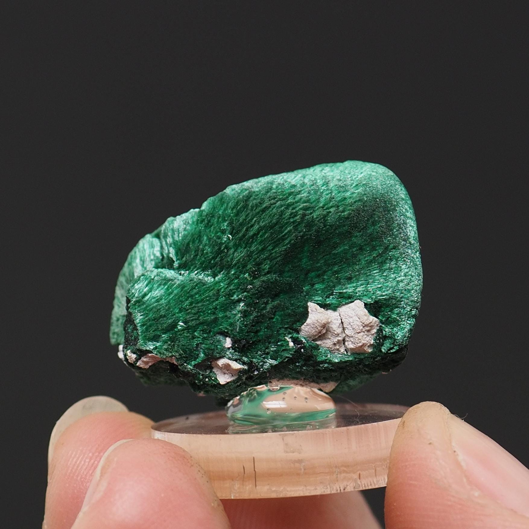 Malachite After Azurite Crystal Mineral Specimen: Milpillas Mine, Mexico