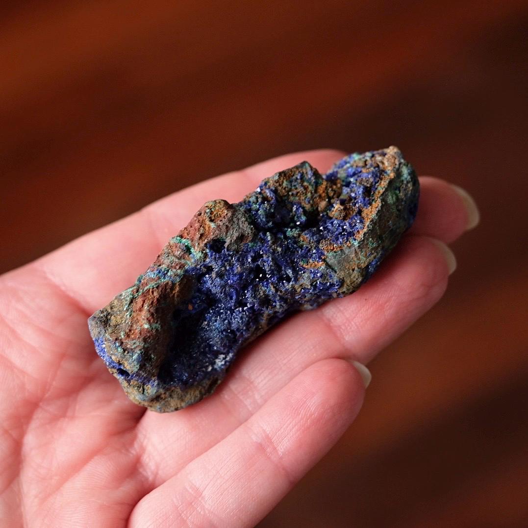 Azurite Malachite Specimen | Azurmalachite Raw Crystal