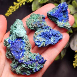 Malachite Azurite Specimen, Raw Malachite - Malachite Crystal Stones - Malachite With Azurite Malachite Azurite Specimen, Raw Malachite - Malachite Crystal Stones - Malachite With Azurite
