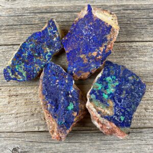 Azurite Malachite Specimen: Natural Crystal for Reiki, Chakra Healing Azurite Malachite Specimen: Natural Crystal for Reiki, Chakra Healing
