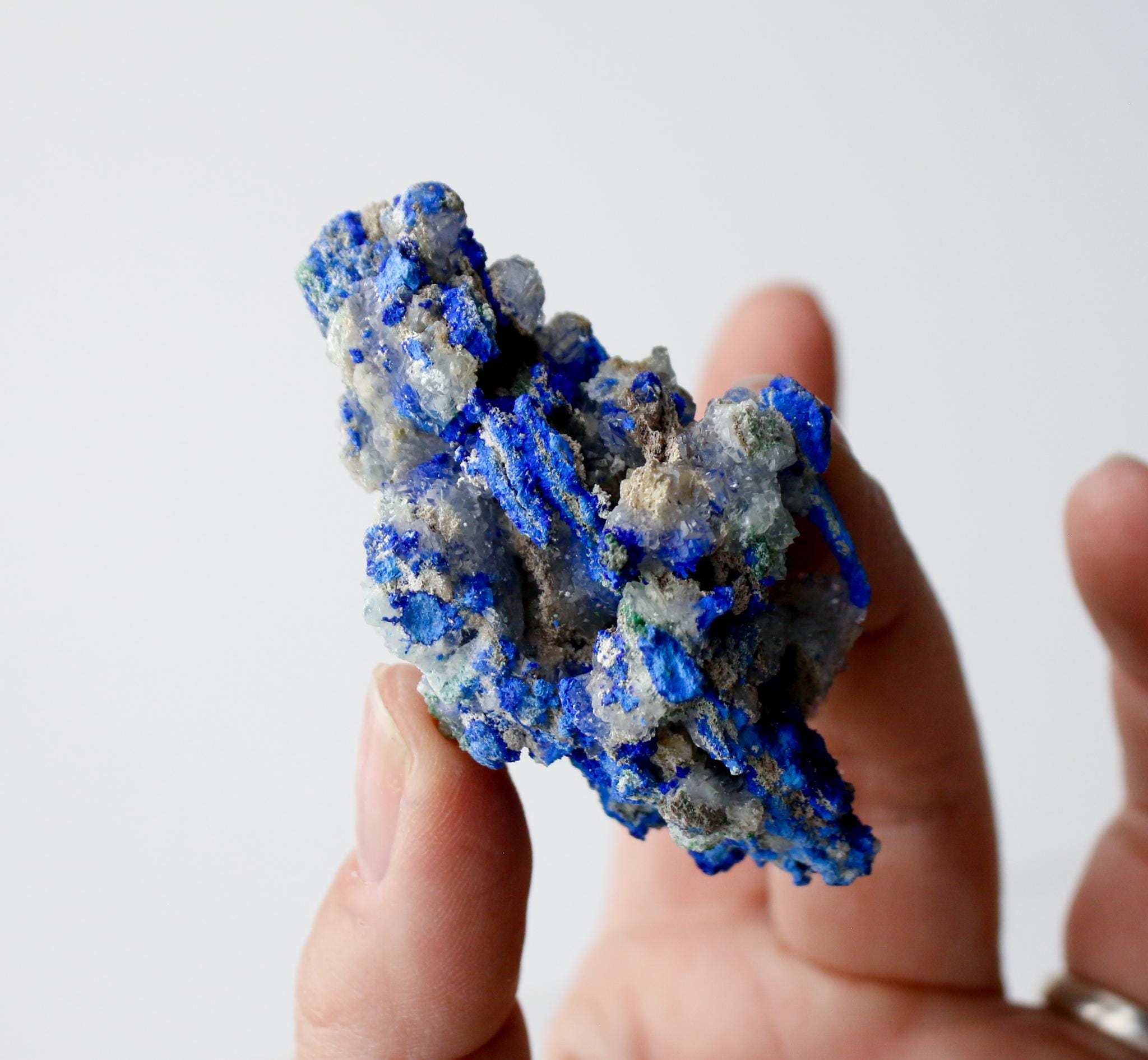 Azurite Mineral Specimen From Greece