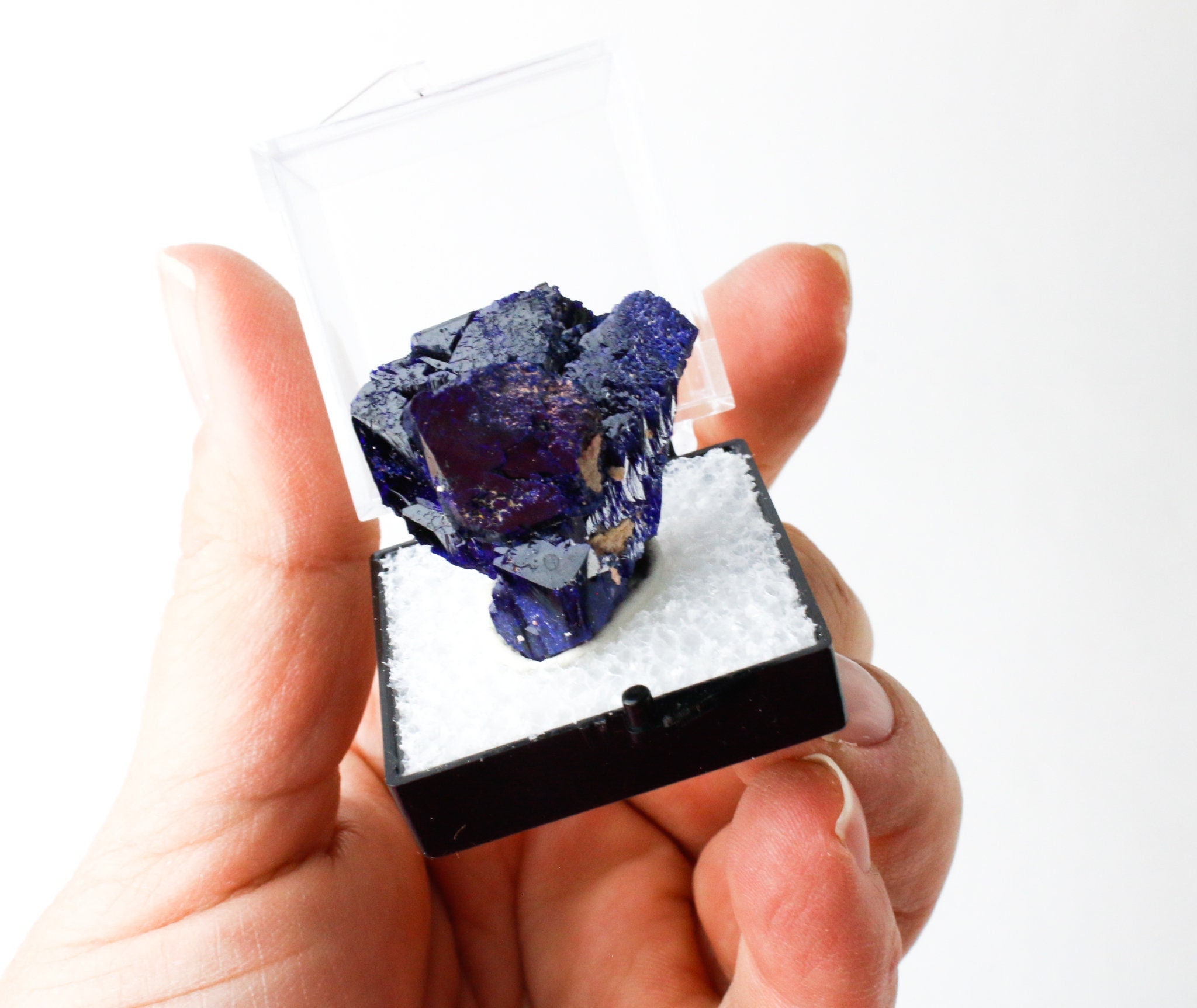 Azurite Mineral Specimen Morocco - Thumbnail Azurite Mineral Specimen Morocco - Thumbnail