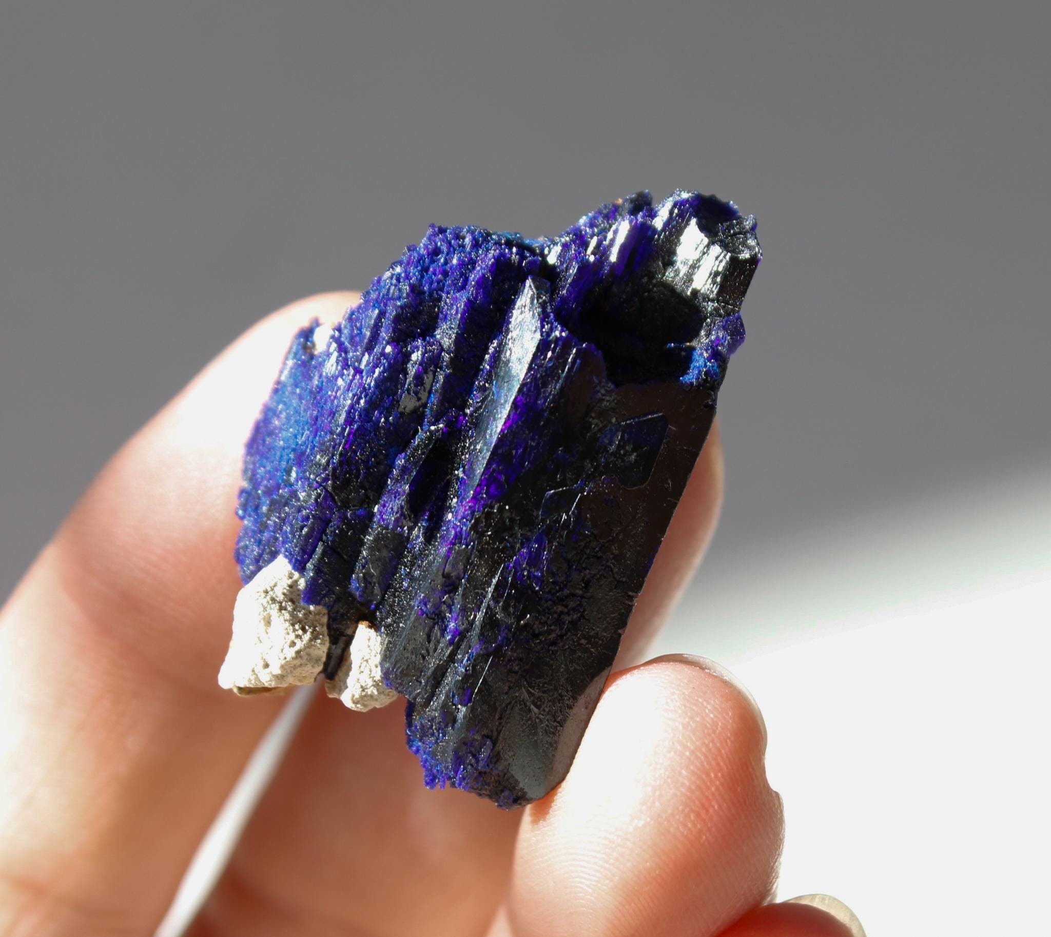 Azurite Mineral Specimen Morocco