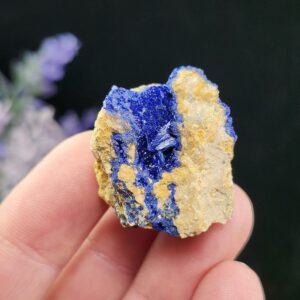 Morenci "bluebird" Azurite Specimen From Arizona - Raw Azurite Crystals - Bluebird Azurite - Morenci Mine, Arizona Morenci "bluebird" Azurite Specimen From Arizona - Raw Azurite Crystals - Bluebird Azurite - Morenci Mine, Arizona