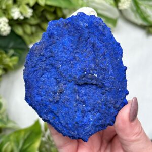 Azurite Sun | 224g | - #14 (raw Blue Crystal Specimen, Throat Chakra, Healing Stone, Calming) Azurite Sun | 224g | - #14 (raw Blue Crystal Specimen, Throat Chakra, Healing Stone, Calming)