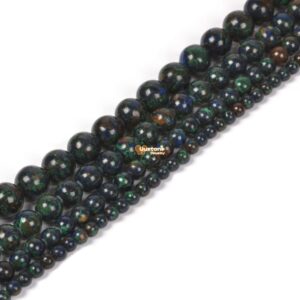 Azurite Round Ball Loose Beads Diy Jewelry Making Beads Strand 4mm 6mm 8mm 10mm Azurite Round Ball Loose Beads Diy Jewelry Making Beads Strand 4mm 6mm 8mm 10mm