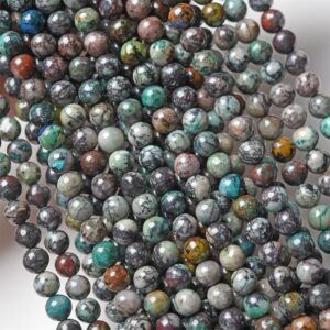 Natural Azurite Smooth Round Diy Loose Beads, 6mm 8mm 10mm Azuriye Beads Wholesale Bulk Supply,15 Inches One Strand Natural Azurite Smooth Round Diy Loose Beads, 6mm 8mm 10mm Azuriye Beads Wholesale Bulk Supply,15 Inches One Strand