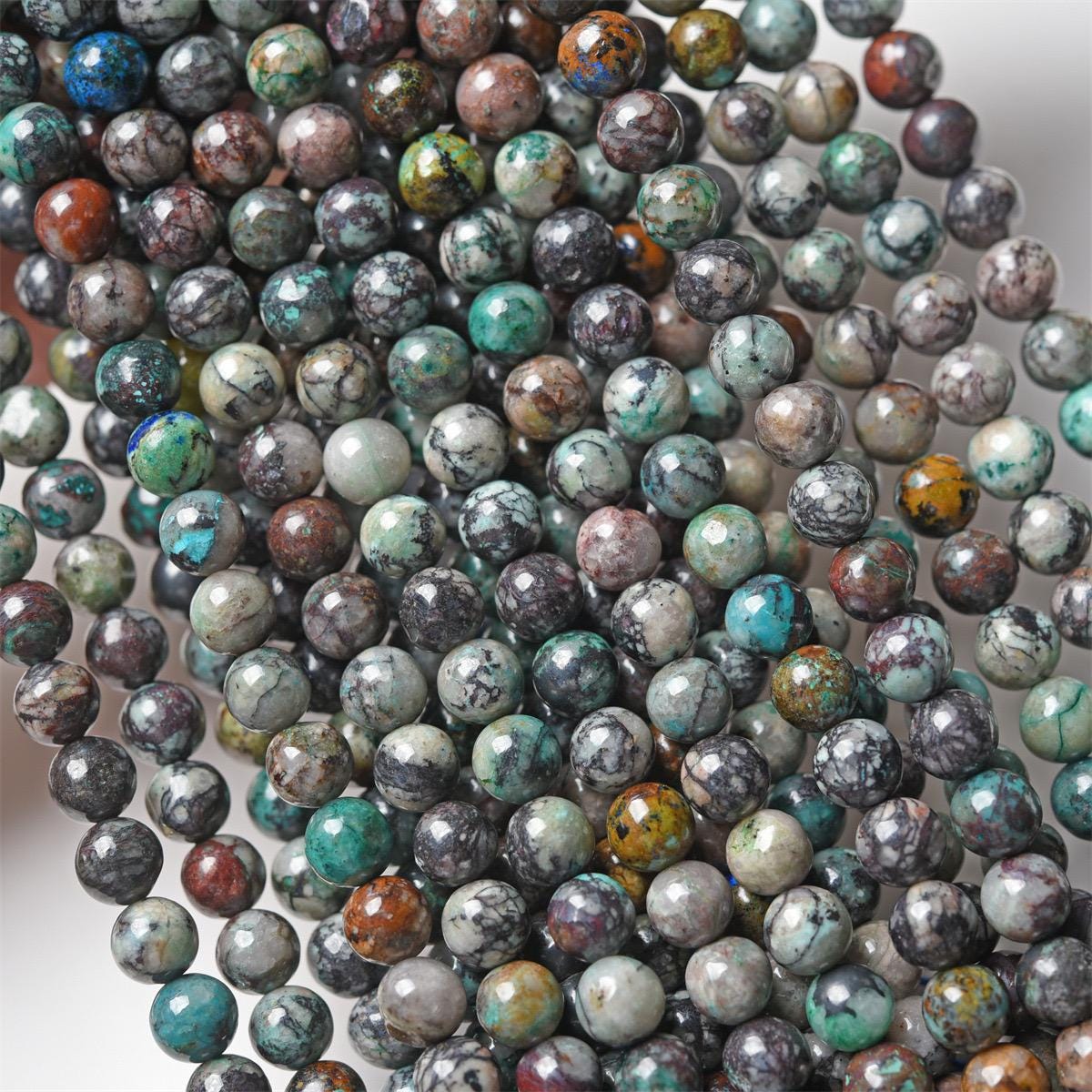 Natural Azurite Smooth Round Diy Loose Beads, 6mm 8mm 10mm Azuriye Beads Wholesale Bulk Supply,15 Inches One Strand Natural Azurite Smooth Round Diy Loose Beads, 6mm 8mm 10mm Azuriye Beads Wholesale Bulk Supply,15 Inches One Strand
