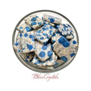 Azurite In Granite / K2 Polished Stone Slab #t082