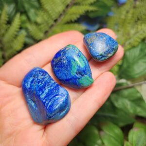 Azurite Malachite Specimen, Tumbled Crystal From South Africa