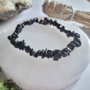 Grounding and protecting Black Tourmaline bracelet