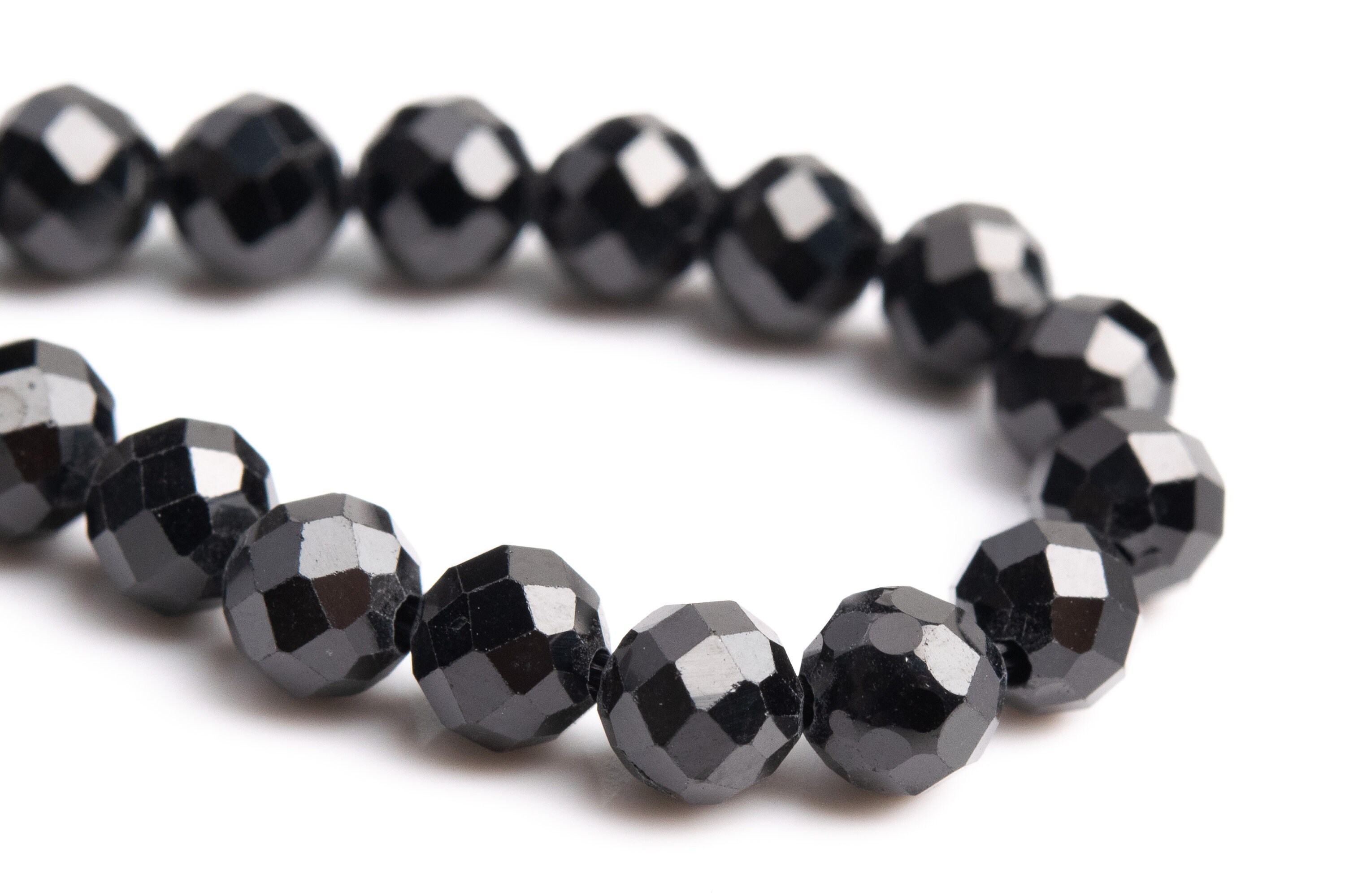 3-4 Mm Black Tourmaline Beads Brazil Aaa Genuine Natural Gemstone Half Strand Faceted Round Loose Beads 7.5" Bulk Lot Options (107689h-2507) 3-4 Mm Black Tourmaline Beads Brazil Aaa Genuine Natural Gemstone Half Strand Faceted Round Loose Beads 7.5" Bulk Lot Options (107689h-2507)