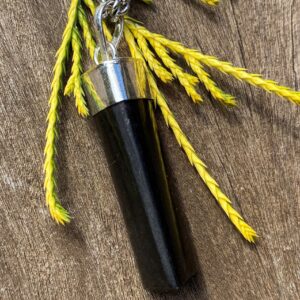 Unisex Black Tourmaline Healing Stone Protection Necklace!