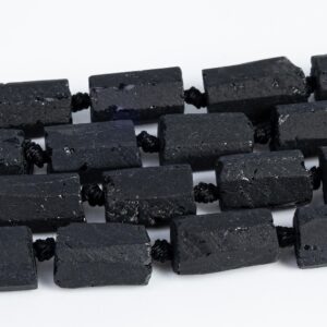 13x8mm Black Tourmaline Beads Grade Aa Genuine Natural Gemstone Full Strand Tourmaline Loose Beads 15" Bulk Lot Options (127377-2898)