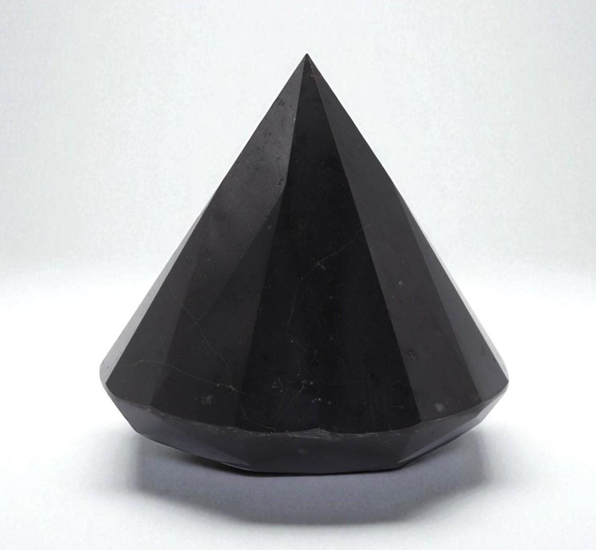 150mm Black Tourmaline Diamond Cut Generator: Reiki Chakra Healing Crystal Decor 150mm Black Tourmaline Diamond Cut Generator: Reiki Chakra Healing Crystal Decor