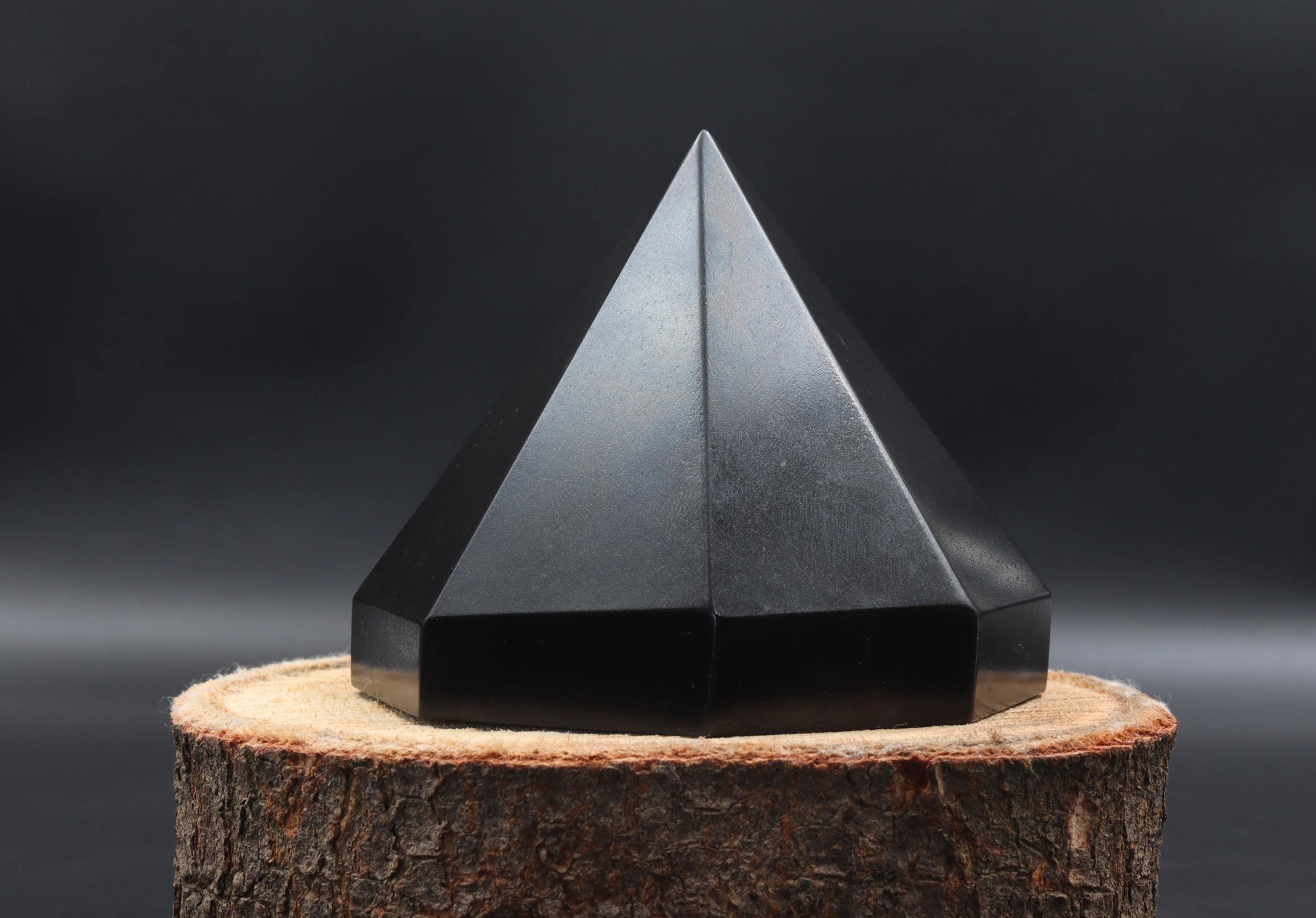 Black Tourmaline Crystal Generator: Reiki Chakra Balancing Hexagon Antenna