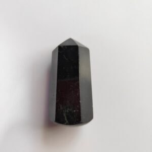 Mesmerizing Rare Hand Masach Tower Of Black Tourmaline Dimensions-51x22x51mm Wt-50gm... Mesmerizing Rare Hand Masach Tower Of Black Tourmaline Dimensions-51x22x51mm Wt-50gm...