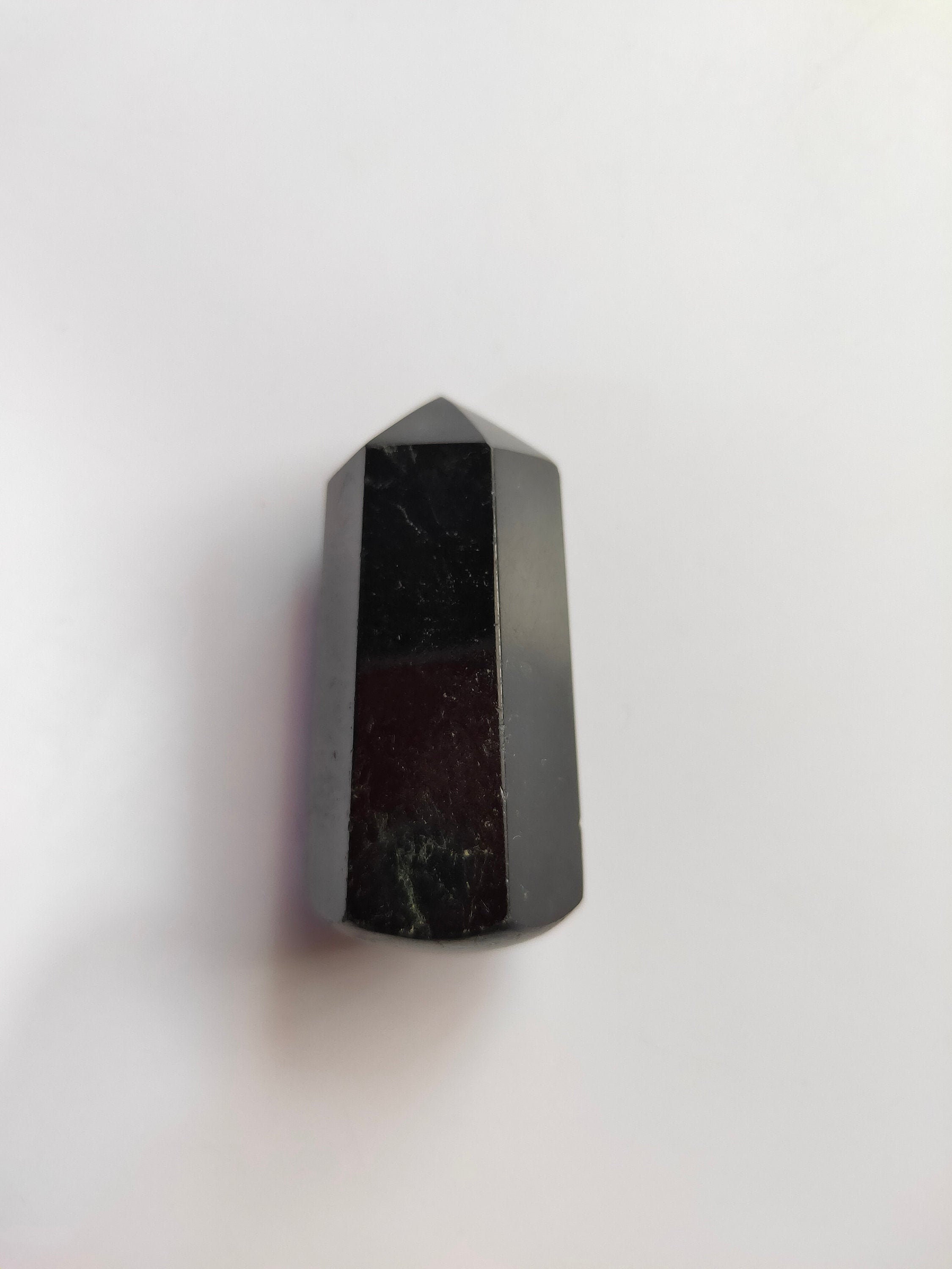 Mesmerizing Rare Hand Masach Tower Of Black Tourmaline Dimensions-51x22x51mm Wt-50gm... Mesmerizing Rare Hand Masach Tower Of Black Tourmaline Dimensions-51x22x51mm Wt-50gm...