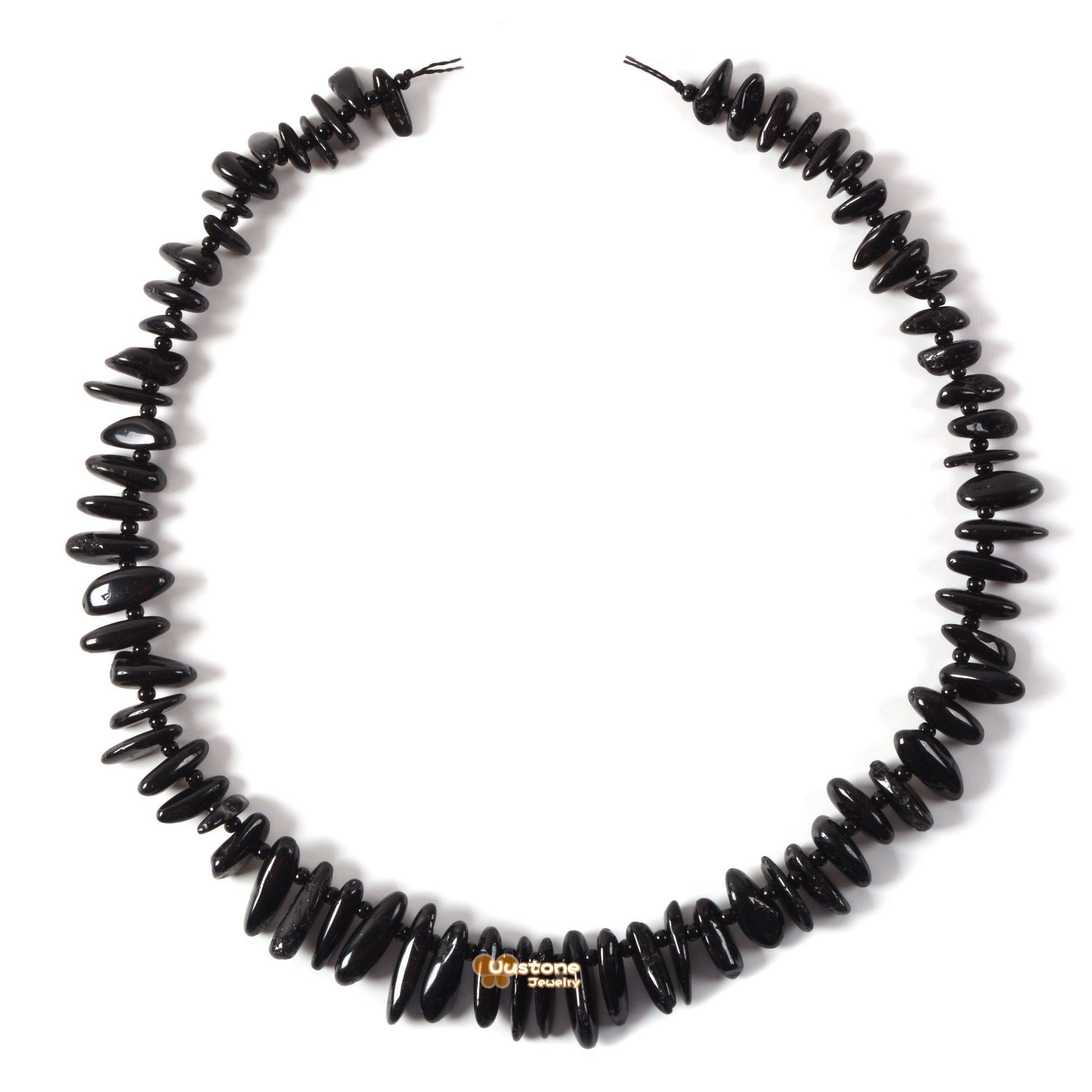 Black Tourmaline Natural Chip Loose Beads Gemstone Top Drilled Stick Slice 15" Diy Jewelry Making Black Tourmaline Natural Chip Loose Beads Gemstone Top Drilled Stick Slice 15" Diy Jewelry Making