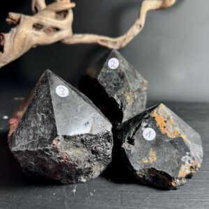 Black Tourmaline Point With Cut Base – Brazil Schorl Generator | Aura And Emf Protection Crystal Black Tourmaline Point With Cut Base – Brazil Schorl Generator | Aura And Emf Protection Crystal