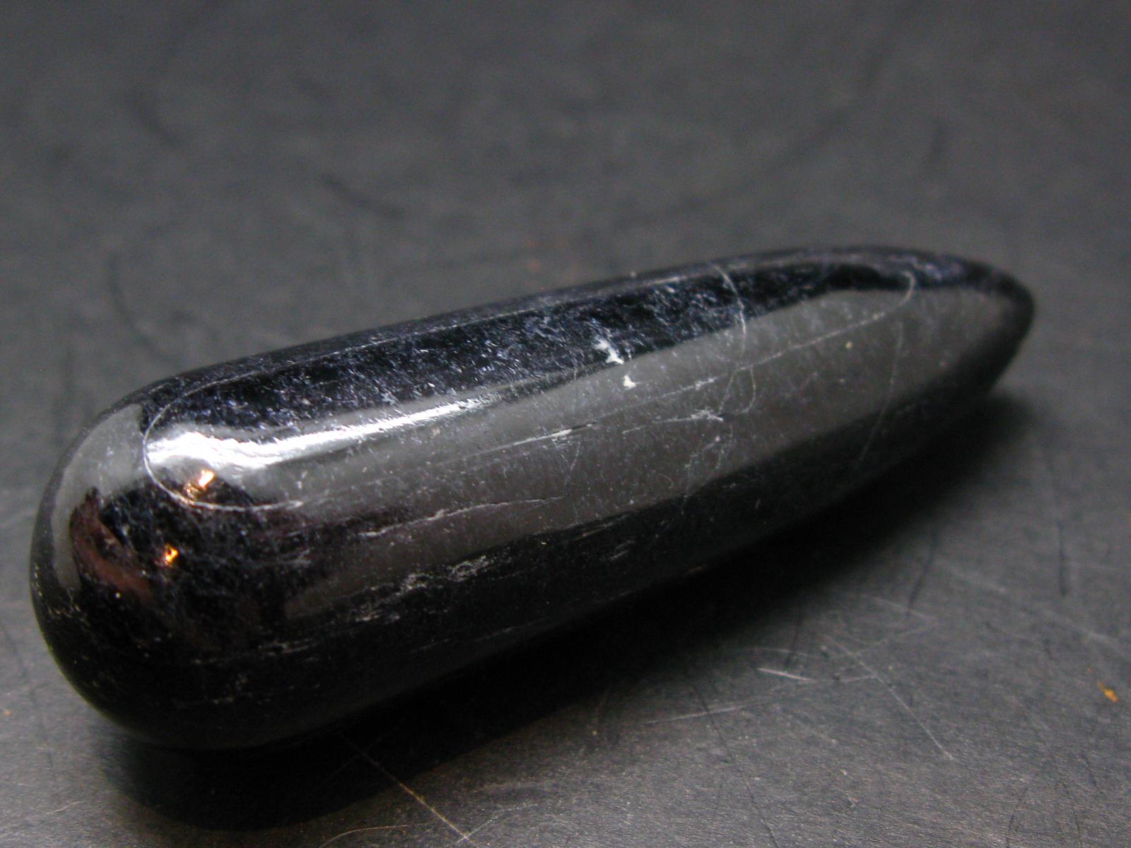 Black Tourmaline Schorl 2.5" Wand From Brazil -44.67 Grams Black Tourmaline Schorl 2.5" Wand From Brazil -44.67 Grams