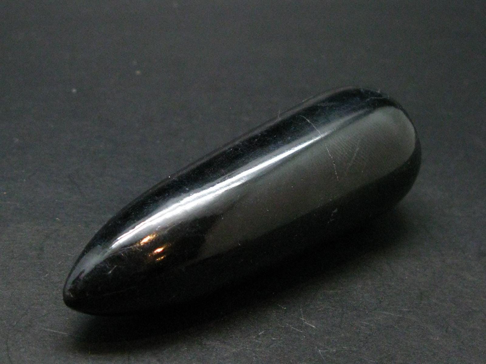 Black Tourmaline Schorl 3.2" Wand From Brazil - 109.03 Grams Black Tourmaline Schorl 3.2" Wand From Brazil - 109.03 Grams