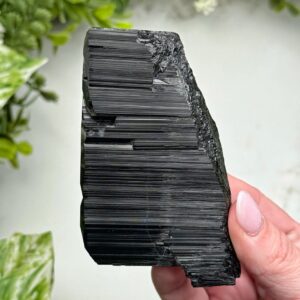 Black Tourmaline | 233g | - #1 (raw Crystal Specimen, Root Chakra, Healing Stone, Grounding)