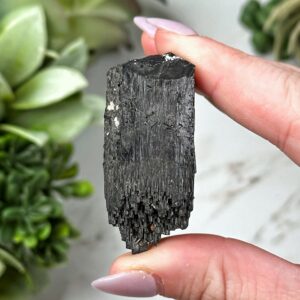Black Tourmaline | 34g | - #3 (raw Crystal Specimen, Root Chakra, Healing Stone, Grounding)