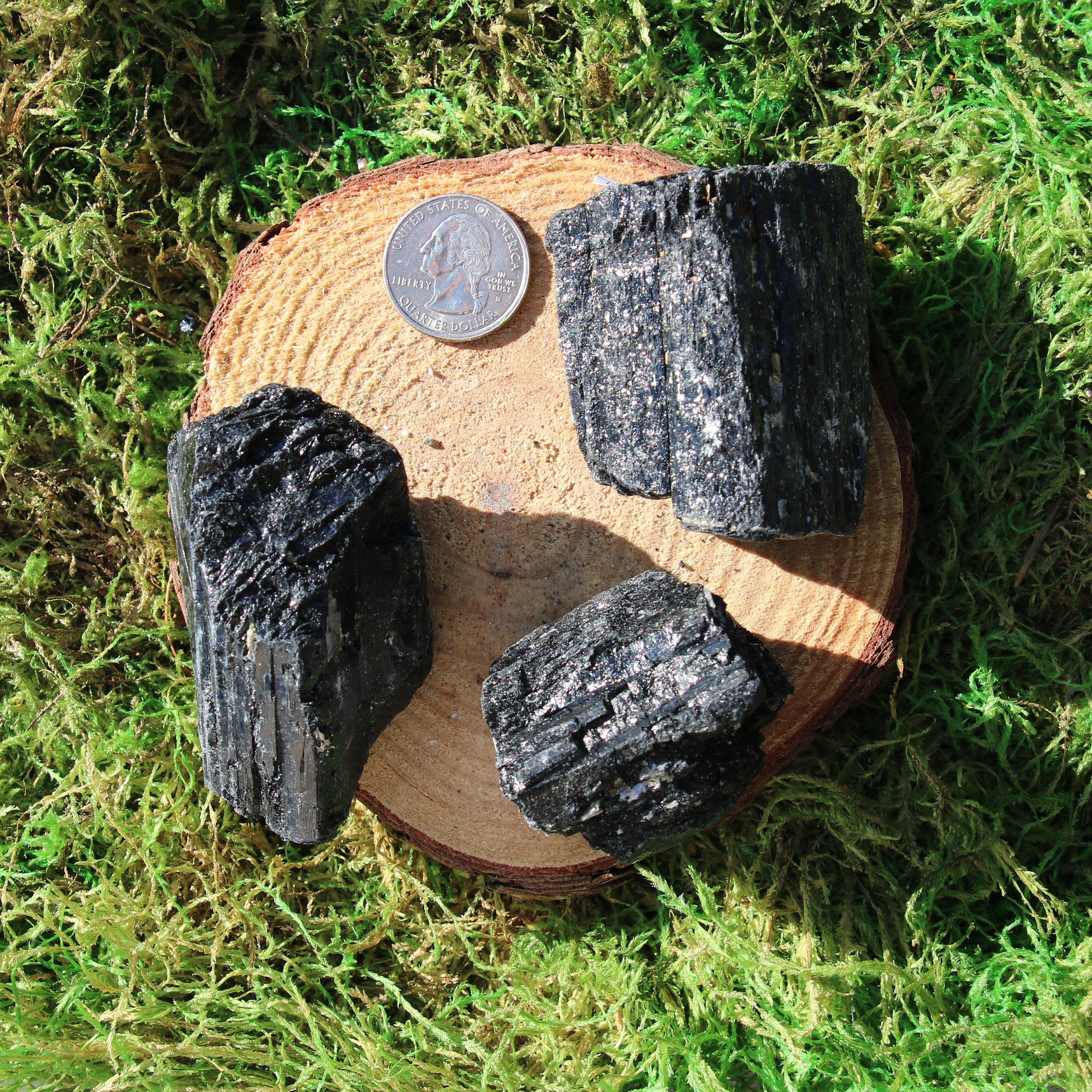 Black Tourmaline Raw Chunks Pieces #f-k Black Tourmaline Raw Chunks Pieces #f-k