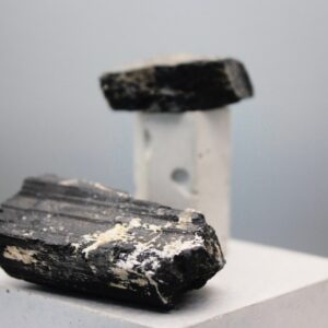 Raw Black Tourmaline Crystal Piece: Zodiac Gift